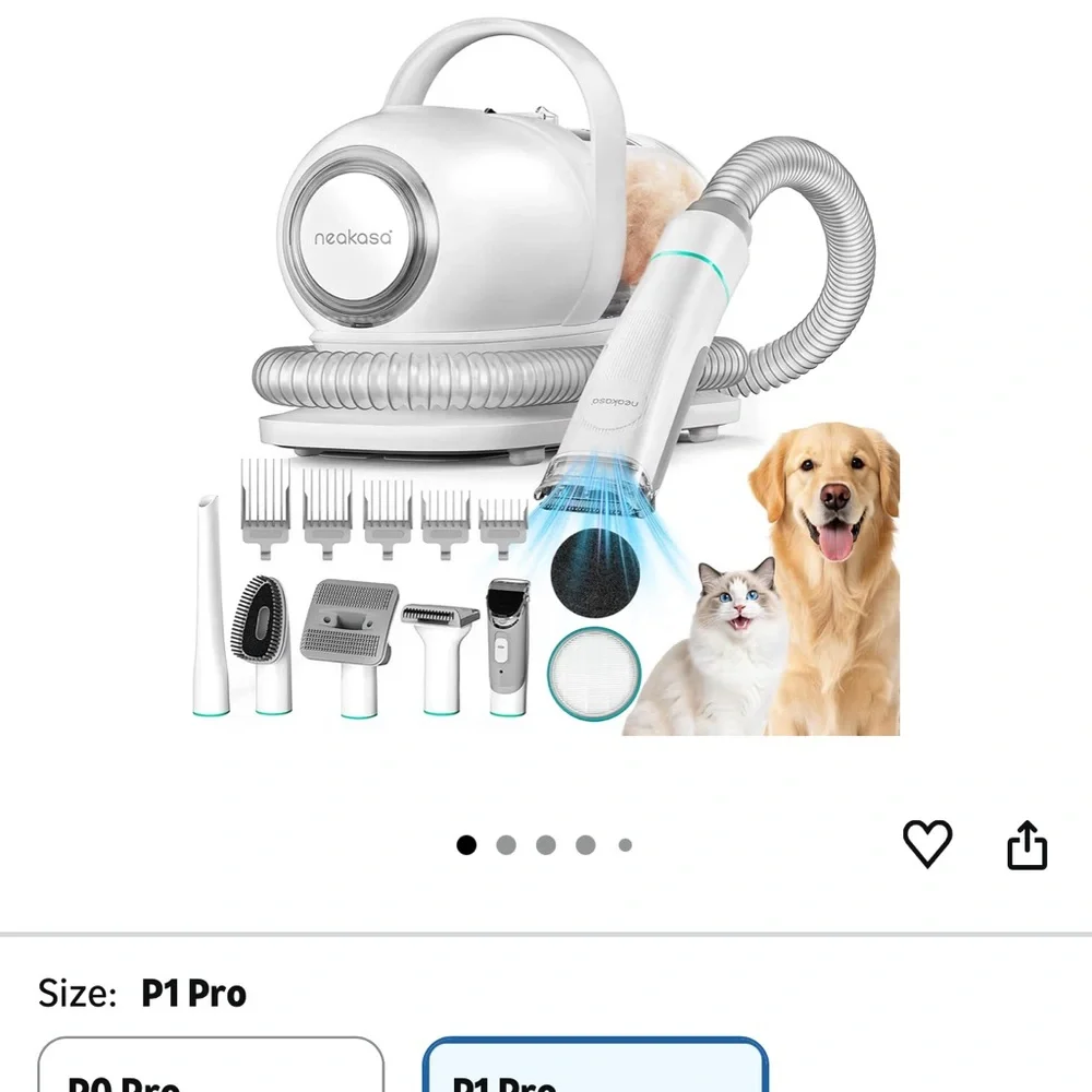 White Dog Grooming Kit - White